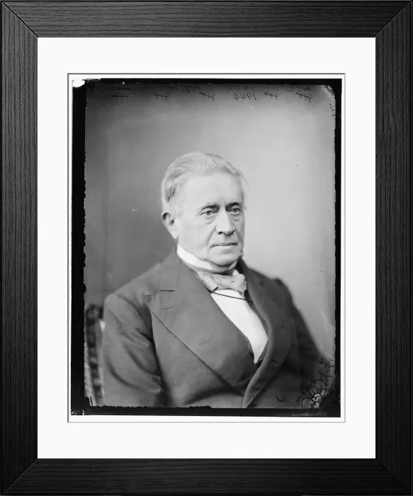 Framed Print : Professor Joseph Henry, between 1865 and 1880. Creator: Unknown Framed Print : Professor Joseph Henry, between 1865 and 1880. Creator: Unknown