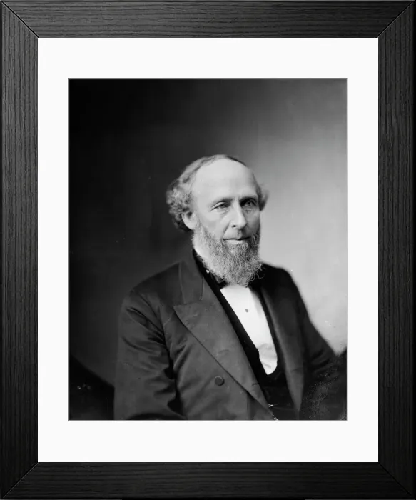 Framed Print : Henry Harrison Hathorn of New York, between 1865 and 1880. Creator: Unknown Framed Print : Henry Harrison Hathorn of New York, between 1865 and 1880. Creator: Unknown