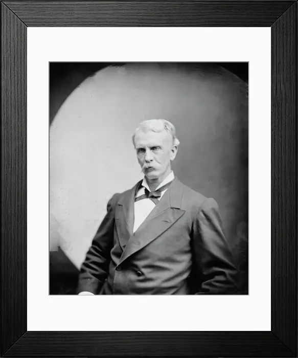 Framed Print : James Noble Tyner of Indiana, between 1865 and 1880. Creator: Unknown Framed Print : James Noble Tyner of Indiana, between 1865 and 1880. Creator: Unknown