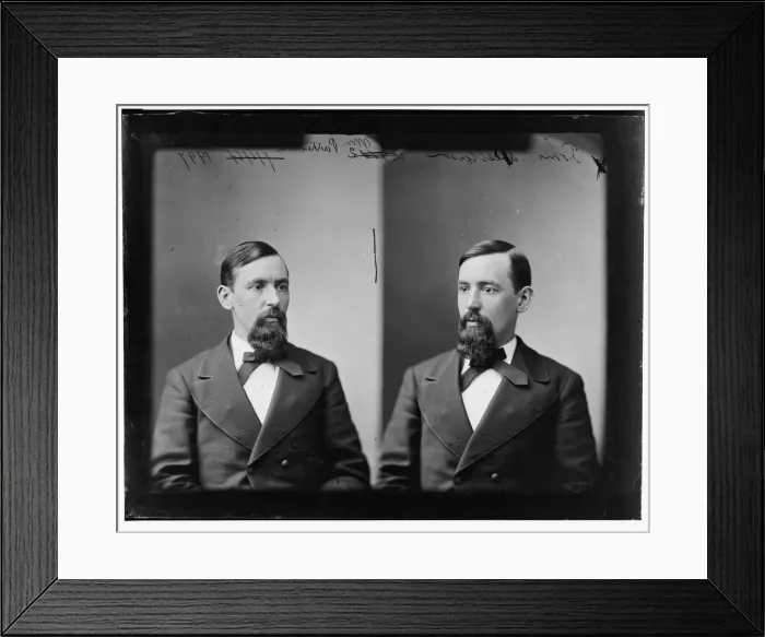 Framed Print : John Patterson, 1865-1880. Creator: Unknown Framed Print : John Patterson, 1865-1880. Creator: Unknown