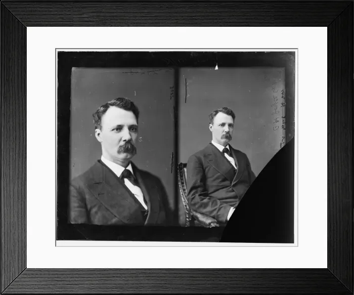 Framed Print : Justice S. F. Miller, 1865-1880. Creator: Unknown Framed Print : Justice S. F. Miller, 1865-1880. Creator: Unknown