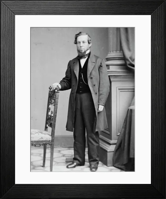 Framed Print : Rev. Jagger, between 1855 and 1865. Creator: Unknown Framed Print : Rev. Jagger, between 1855 and 1865. Creator: Unknown