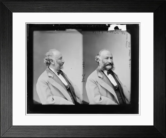 Framed Print : Adolph Sutro, 1865-1880. Creator: Unknown Framed Print : Adolph Sutro, 1865-1880. Creator: Unknown