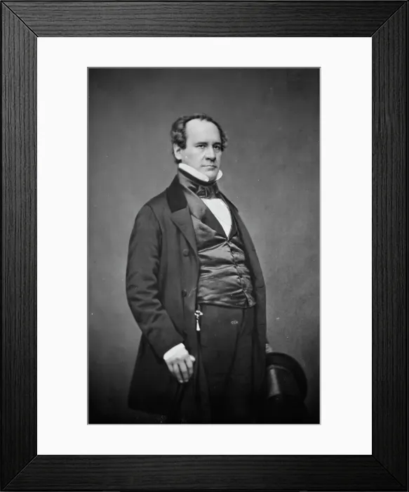 Framed Print : Professor Charles Anthon, between 1855 and 1865. Creator: Unknown
