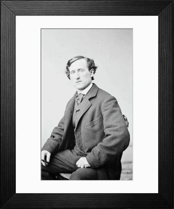 Framed Print : Judge Daly, between 1855 and 1865. Creator: Unknown Framed Print : Judge Daly, between 1855 and 1865. Creator: Unknown