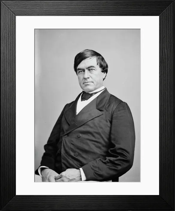 Framed Print : Cassius Marcellus Clay, between 1855 and 1865. Creator: Unknown Framed Print : Cassius Marcellus Clay, between 1855 and 1865. Creator: Unknown