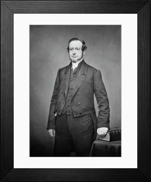 Framed Print : Bishop William H. DeLancey, between 1855 and 1865. Creator: Unknown Framed Print : Bishop William H. DeLancey, between 1855 and 1865. Creator: Unknown
