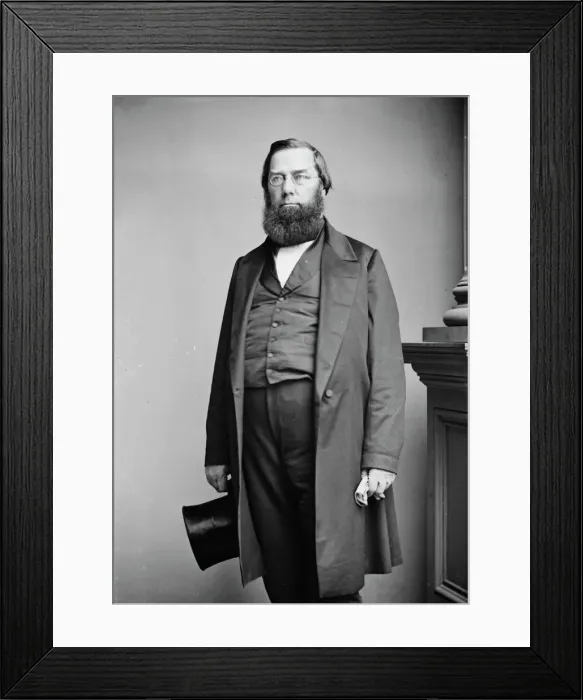 Framed Print : George Perkins Marsh of Vermont, between 1855 and 1865. Creator: Unknown Framed Print : George Perkins Marsh of Vermont, between 1855 and 1865. Creator: Unknown