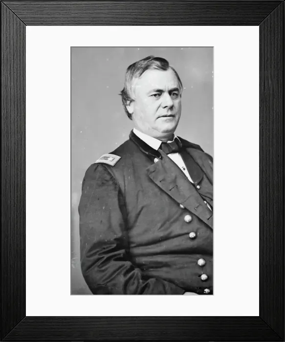 Framed Print : General Richard James Oglesby, between 1855 and 1865. Creator: Unknown Framed Print : General Richard James Oglesby, between 1855 and 1865. Creator: Unknown