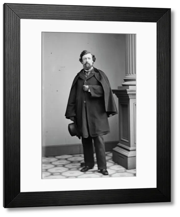 Framed Print : Frederick Swartwout Cozzens, between 1855 and 1865. Creator: Unknown Framed Print : Frederick Swartwout Cozzens, between 1855 and 1865. Creator: Unknown