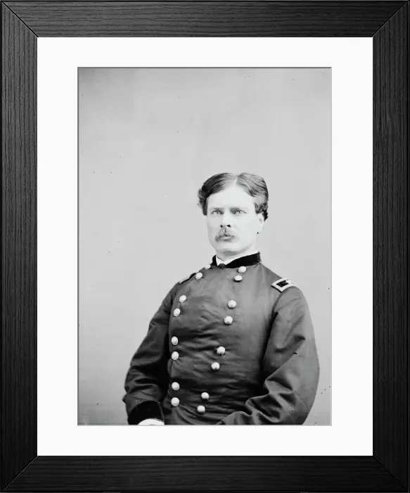Framed Print : General George Alexander Forsyth, between 1855 and 1865. Creator: Unknown Framed Print : General George Alexander Forsyth, between 1855 and 1865. Creator: Unknown