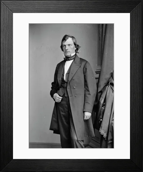 Framed Print : Judge McCunn, between 1855 and 1865. Creator: Unknown Framed Print : Judge McCunn, between 1855 and 1865. Creator: Unknown