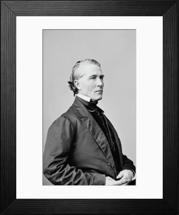Framed Print : Hon. Hiram Price of Iowa, between 1855 and 1865. Creator: Unknown Framed Print : Hon. Hiram Price of Iowa, between 1855 and 1865. Creator: Unknown
