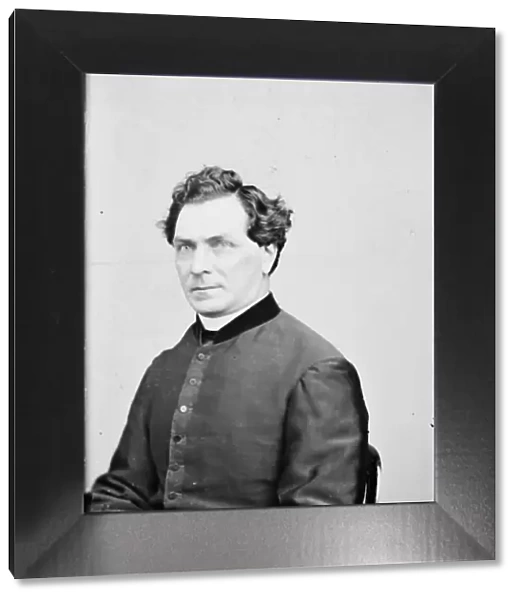 Rev. Father William N. McNulty, between 1855 and 1865. Creator: Unknown