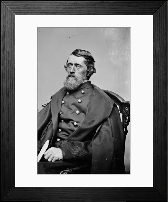 Framed Print : General Henry S. Briggs, between 1855 and 1865. Creator: Unknown Framed Print : General Henry S. Briggs, between 1855 and 1865. Creator: Unknown