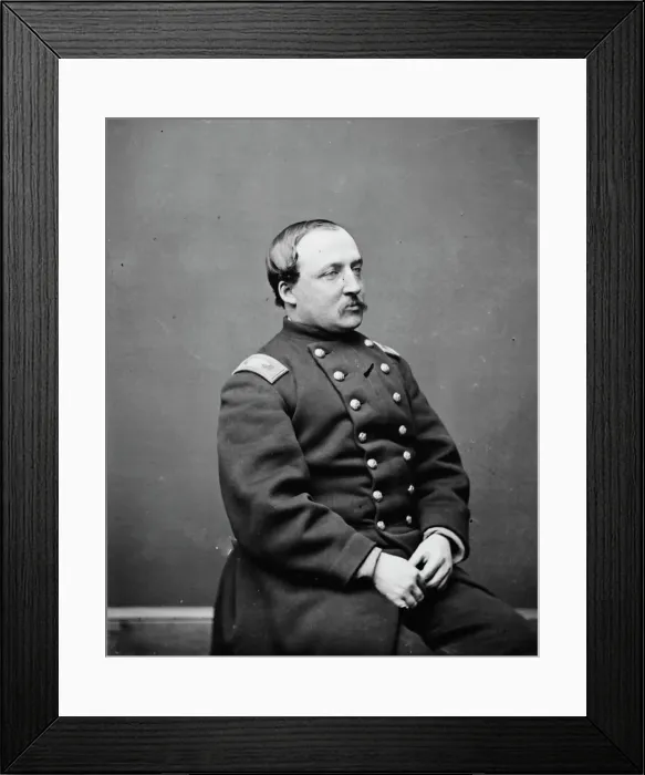 Framed Print : Colonel William Dwight Junior, between 1855 and 1865. Creator: Unknown Framed Print : Colonel William Dwight Junior, between 1855 and 1865. Creator: Unknown