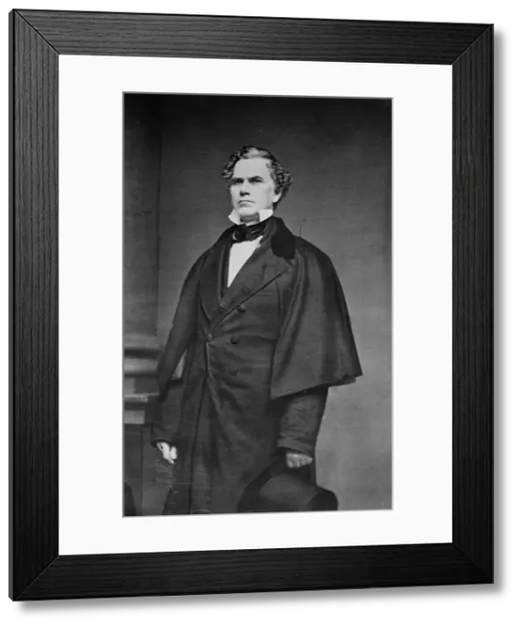 Framed Print : Francis Burton Craige of North Carolina, between 1855 and 1865. Creator: Unknown Framed Print : Francis Burton Craige of North Carolina, between 1855 and 1865. Creator: Unknown