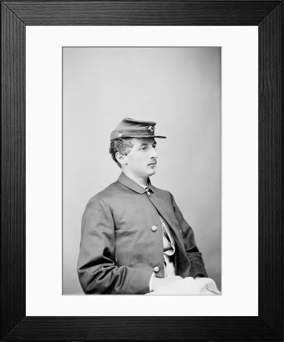 Framed Print : Lieutenant Stoakes, between 1855 and 1865. Creator: Unknown Framed Print : Lieutenant Stoakes, between 1855 and 1865. Creator: Unknown