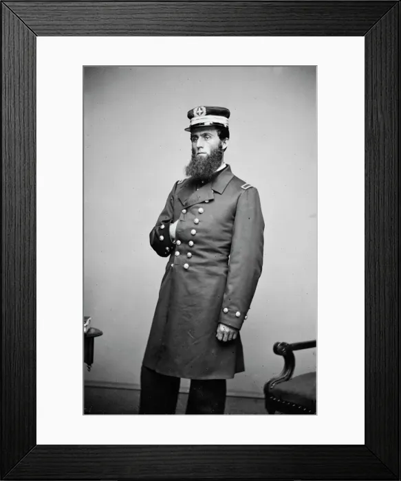 Framed Print : Levi Sweetzer, US Navy, between 1855 and 1865. Creator: Unknown Framed Print : Levi Sweetzer, US Navy, between 1855 and 1865. Creator: Unknown