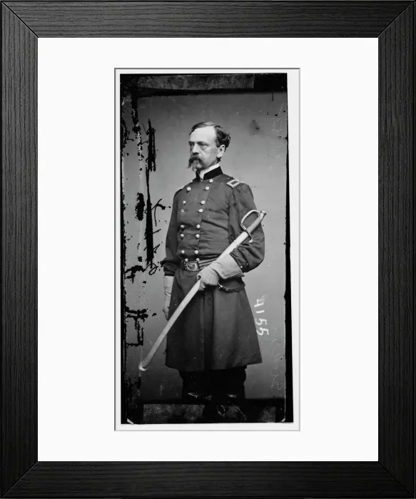 Framed Print : General Daniel Edgar Sickles, between 1855 and 1865. Creator: Unknown Framed Print : General Daniel Edgar Sickles, between 1855 and 1865. Creator: Unknown