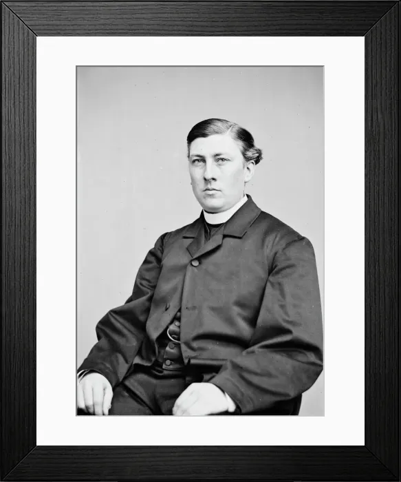 Framed Print : Bishop Doane, between 1855 and 1865. Creator: Unknown Framed Print : Bishop Doane, between 1855 and 1865. Creator: Unknown