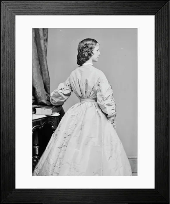 Framed Print : Maggie Mitchell, between 1855 and 1865. Creator: Unknown Framed Print : Maggie Mitchell, between 1855 and 1865. Creator: Unknown