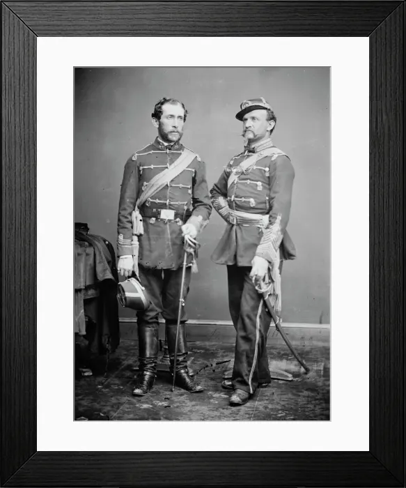 Framed Print : Col. F. G. D Utassy & Brother, between 1855 and 1865. Creator: Unknown Framed Print : Col. F. G. D Utassy & Brother, between 1855 and 1865. Creator: Unknown