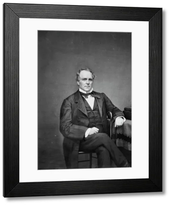 Framed Print : Benjamin Parke, between 1855 and 1865. Creator: Unknown Framed Print : Benjamin Parke, between 1855 and 1865. Creator: Unknown