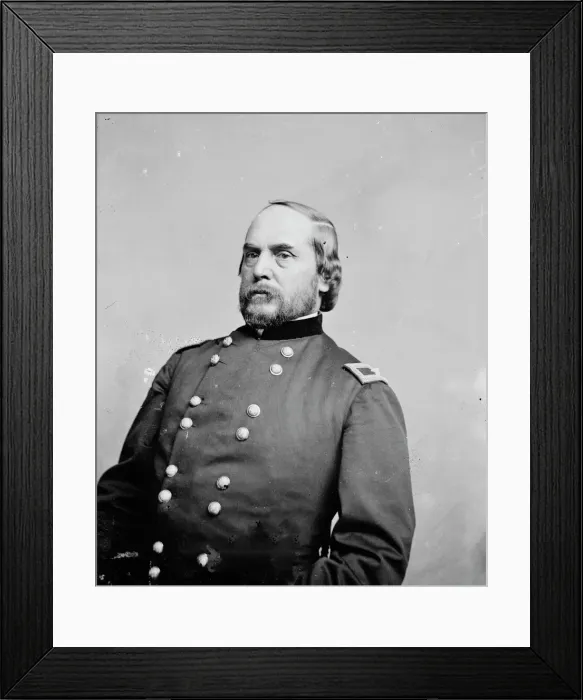 Framed Print : General Rufus Ingalls, between 1855 and 1865. Creator: Unknown Framed Print : General Rufus Ingalls, between 1855 and 1865. Creator: Unknown