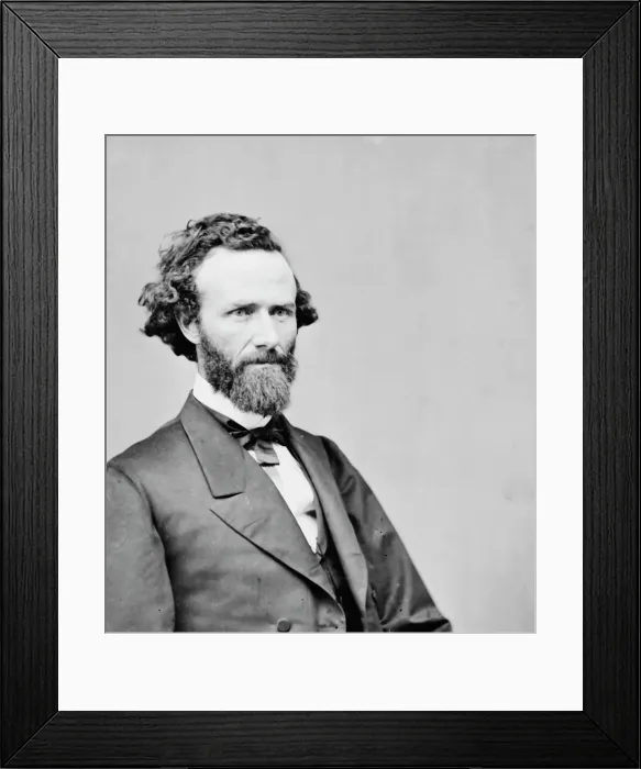 Framed Print : John Brooks Henderson of Missouri, between 1855 and 1865. Creator: Unknown Framed Print : John Brooks Henderson of Missouri, between 1855 and 1865. Creator: Unknown