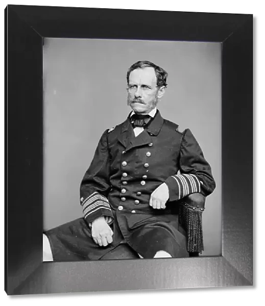 Admiral John Adolphus Bernard Dahlgren, between 1855 and 1865. Creator: Unknown