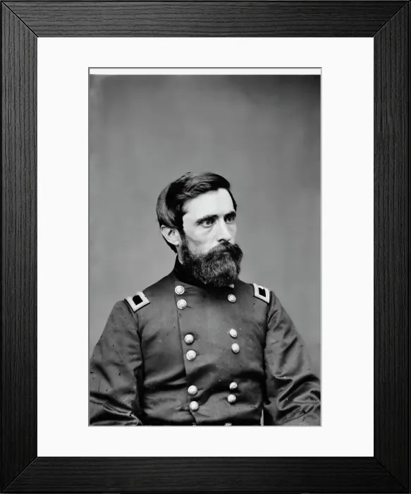 Framed Print : Gen. John A. Rawlins, between 1855 and 1865. Creator: Unknown Framed Print : Gen. John A. Rawlins, between 1855 and 1865. Creator: Unknown