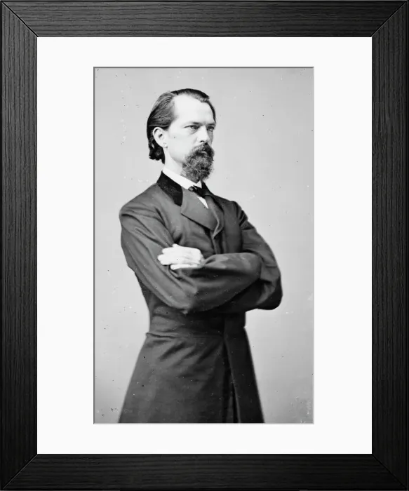 Framed Print : General John Brown Gordon, between 1855 and 1865. Creator: Unknown Framed Print : General John Brown Gordon, between 1855 and 1865. Creator: Unknown