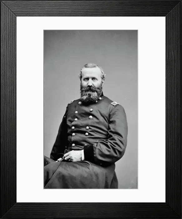Framed Print : General Alexander Hays, between 1855 and 1865. Creator: Unknown Framed Print : General Alexander Hays, between 1855 and 1865. Creator: Unknown