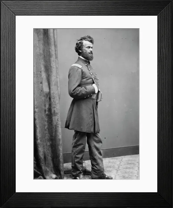 Framed Print : Captain H. Moore, US Army, between 1855 and 1865. Creator: Unknown Framed Print : Captain H. Moore, US Army, between 1855 and 1865. Creator: Unknown