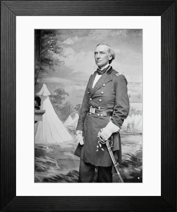 Framed Print : Colonel J. R. Brodhead, US Army, between 1855 and 1865. Creator: Unknown Framed Print : Colonel J. R. Brodhead, US Army, between 1855 and 1865. Creator: Unknown
