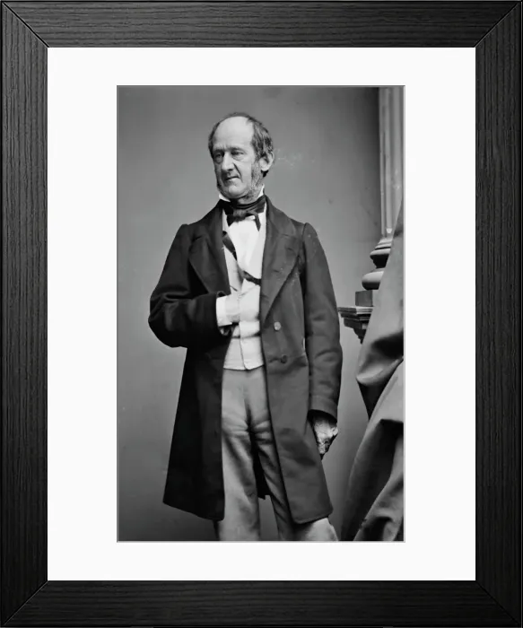 Framed Print : Edward Stanly of North Carolina, between 1855 and 1865. Creator: Unknown Framed Print : Edward Stanly of North Carolina, between 1855 and 1865. Creator: Unknown