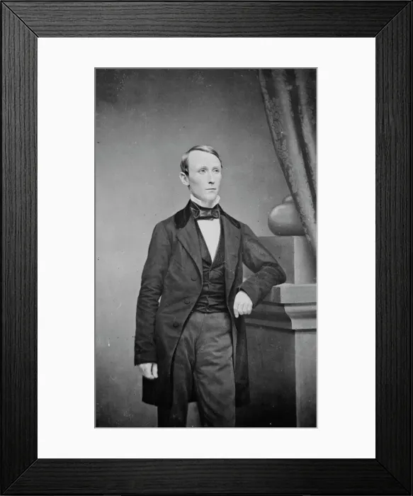 Framed Print : William Walker, between 1855 and 1865. Creator: Unknown