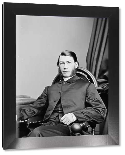Rev. R. R. Booth, between 1855 and 1865. Creator: Unknown