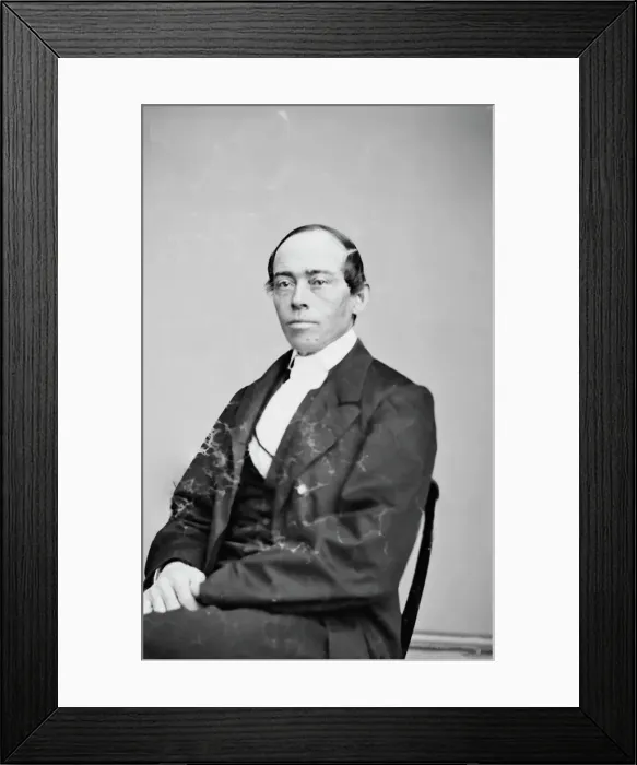 Framed Print : Rev. J. W. Dunn, between 1855 and 1865. Creator: Unknown Framed Print : Rev. J. W. Dunn, between 1855 and 1865. Creator: Unknown