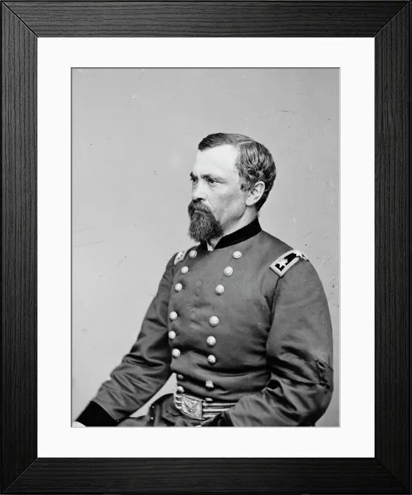 Framed Print : General August Valentine Kautz, US Army, between 1855 and 1865. Creator: Unknown Framed Print : General August Valentine Kautz, US Army, between 1855 and 1865. Creator: Unknown