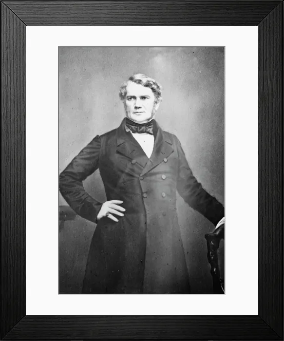 Framed Print : Smith O Brian, between 1855 and 1865. Creator: Unknown Framed Print : Smith O Brian, between 1855 and 1865. Creator: Unknown