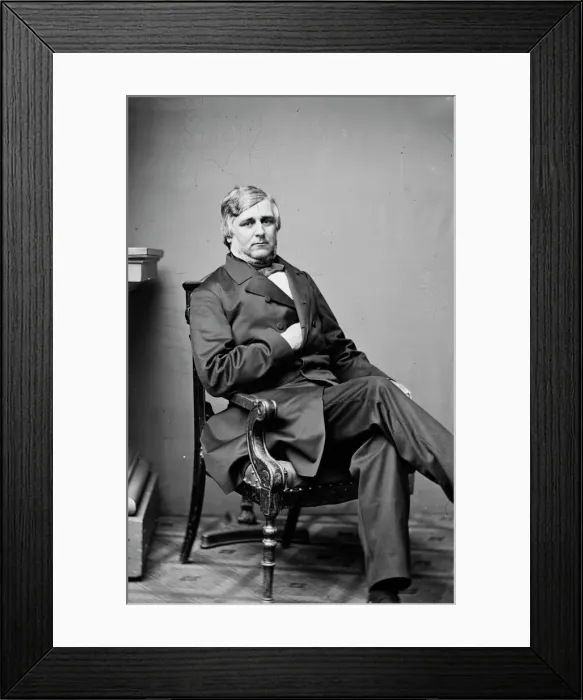 Framed Print : James G. Berret of Maryland, between 1855 and 1865. Creator: Unknown Framed Print : James G. Berret of Maryland, between 1855 and 1865. Creator: Unknown
