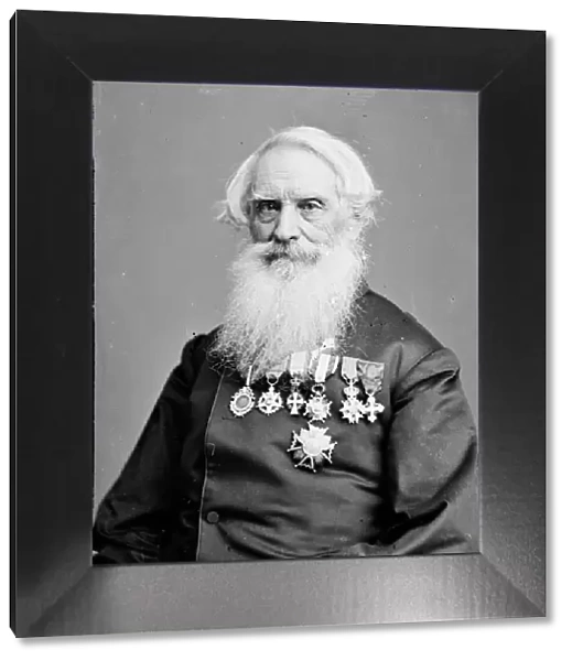 Samuel F. B. Morse, between 1855 and 1865. Creator: Unknown