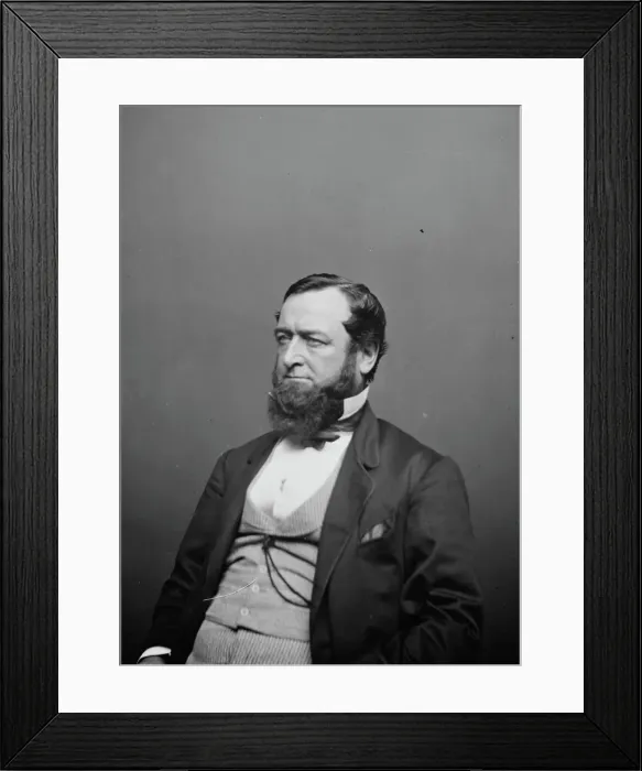 Framed Print : Charles Russell Train, between 1855 and 1865. Creator: Unknown Framed Print : Charles Russell Train, between 1855 and 1865. Creator: Unknown