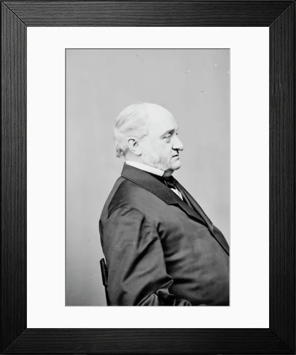 Framed Print : Peter Godwin Van Winkle of West Virginia, between 1855 and 1865. Creator: Unknown Framed Print : Peter Godwin Van Winkle of West Virginia, between 1855 and 1865. Creator: Unknown