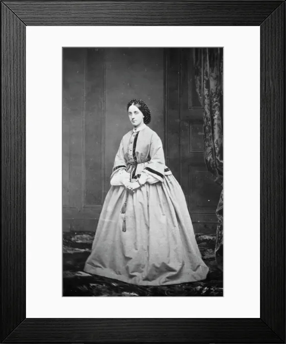 Framed Print : Lady Bury, between 1855 and 1865. Creator: Unknown Framed Print : Lady Bury, between 1855 and 1865. Creator: Unknown