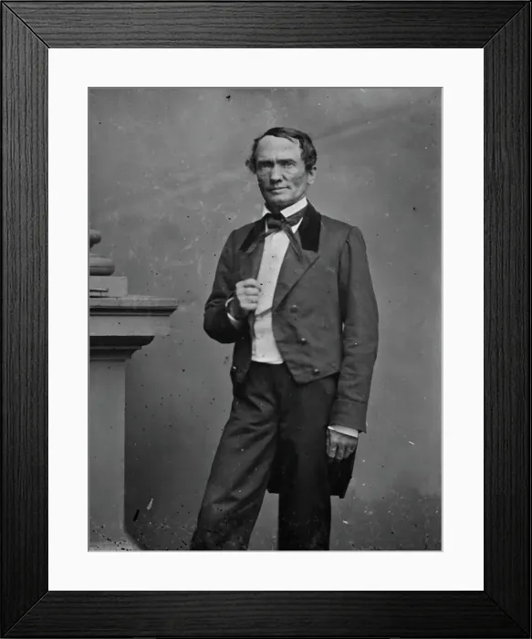 Framed Print : W. H. Carey, between 1855 and 1865. Creator: Unknown Framed Print : W. H. Carey, between 1855 and 1865. Creator: Unknown