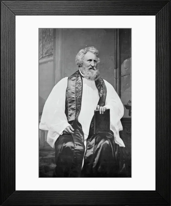Framed Print : Bishop John Henry Hopkins, between 1855 and 1865. Creator: Unknown Framed Print : Bishop John Henry Hopkins, between 1855 and 1865. Creator: Unknown