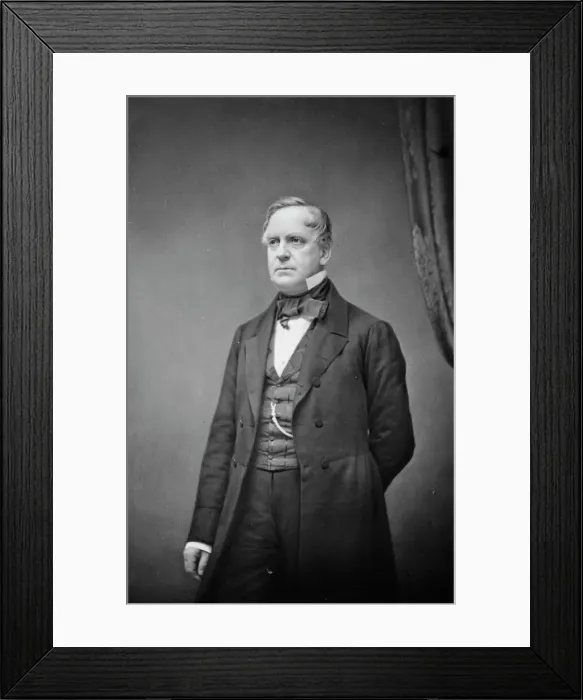 Framed Print : Rev. Sawyer, between 1855 and 1865. Creator: Unknown Framed Print : Rev. Sawyer, between 1855 and 1865. Creator: Unknown